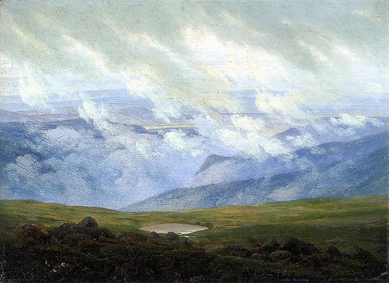 Caspar David Friedrich Drifting Clouds